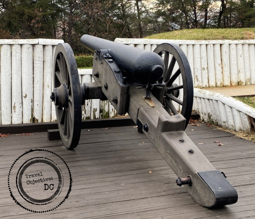 Cannon - Fort Ward - Alexandria VA - Civil War defenses