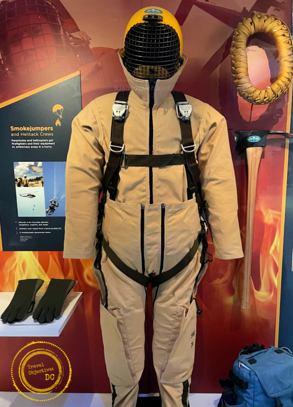 Smokejumper protective suit | National Air and Space Museum | NASM | Washington DC