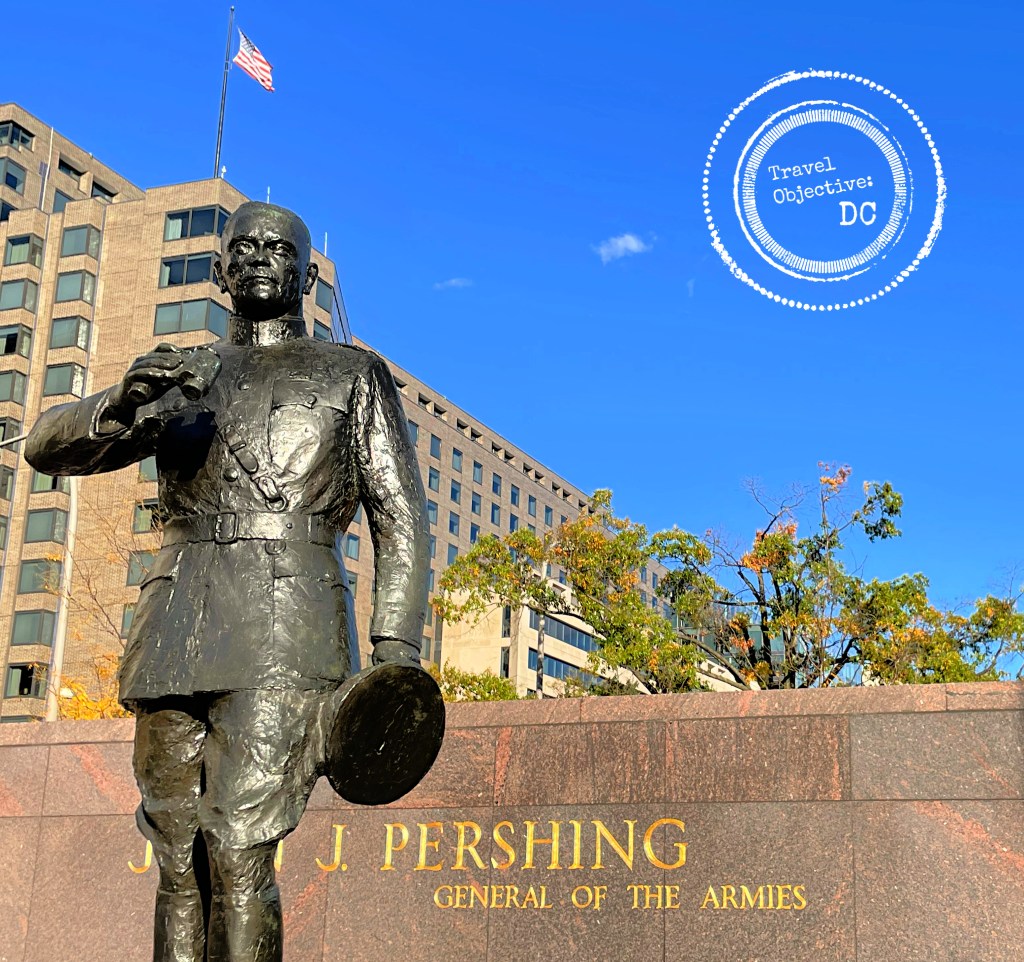 General John J. Pershing statue - National World War I Memorial - Washington DC