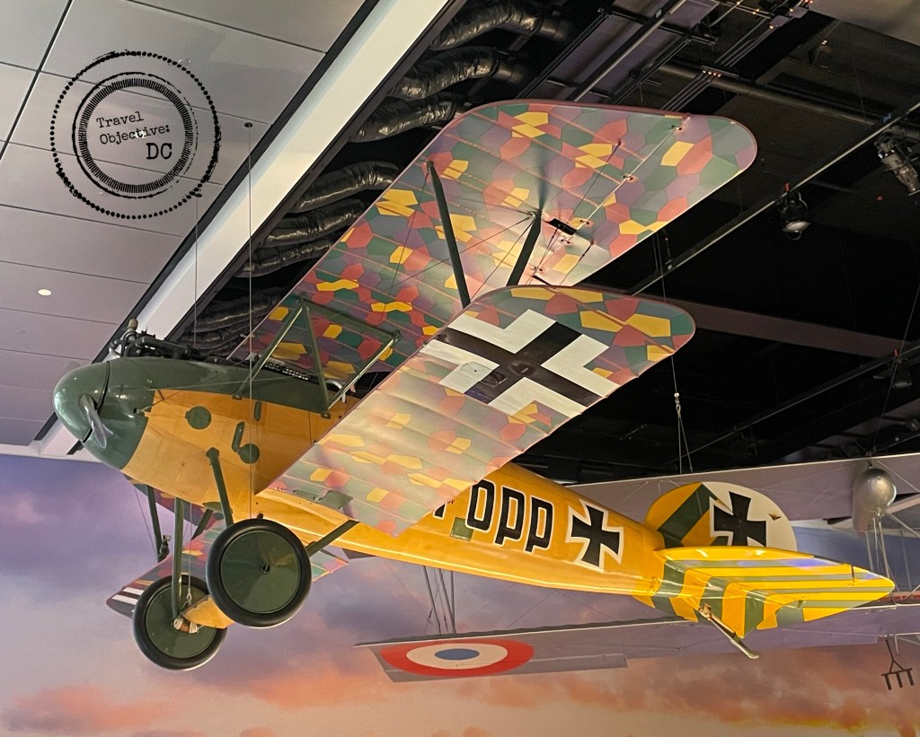 A German Albatross D.Va Fighter at the National AIr and Space Musuem