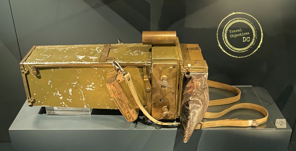 A Kodak A-2 Oblique Aerial Camera at the National Air and Space Musuem