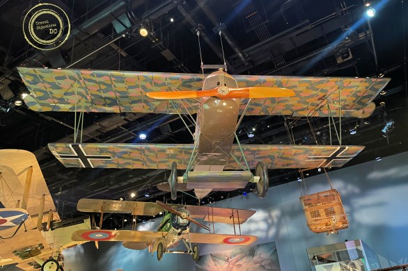 A German Fokker D.VII Fighter