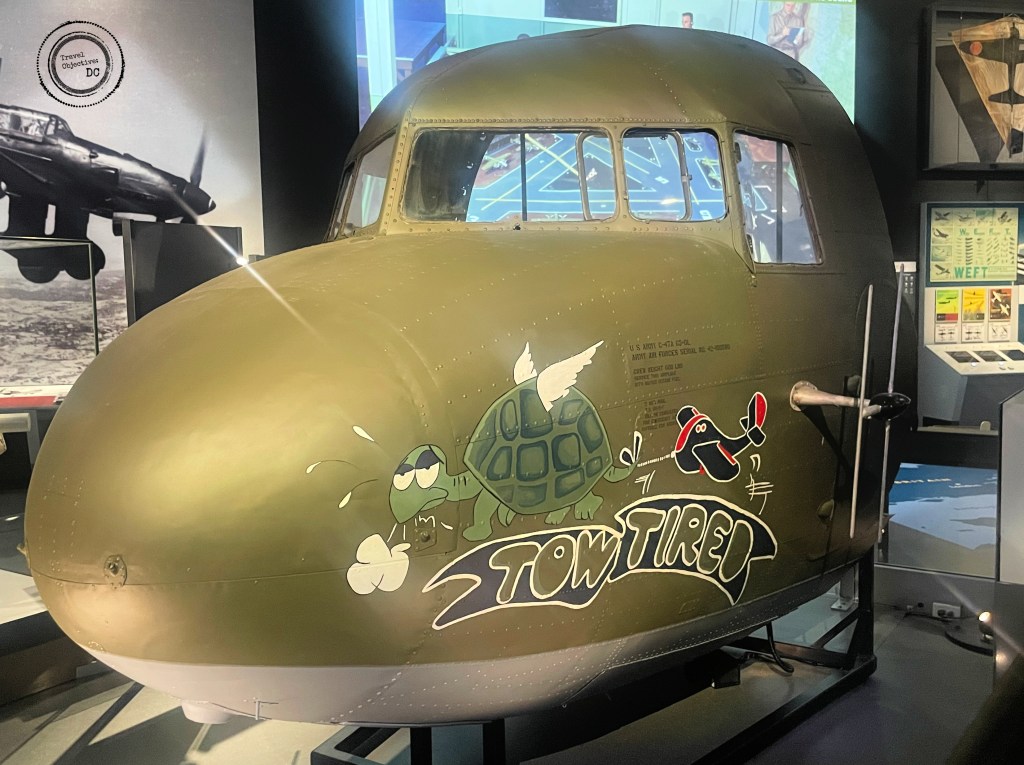 The nose of a Douglas C-47